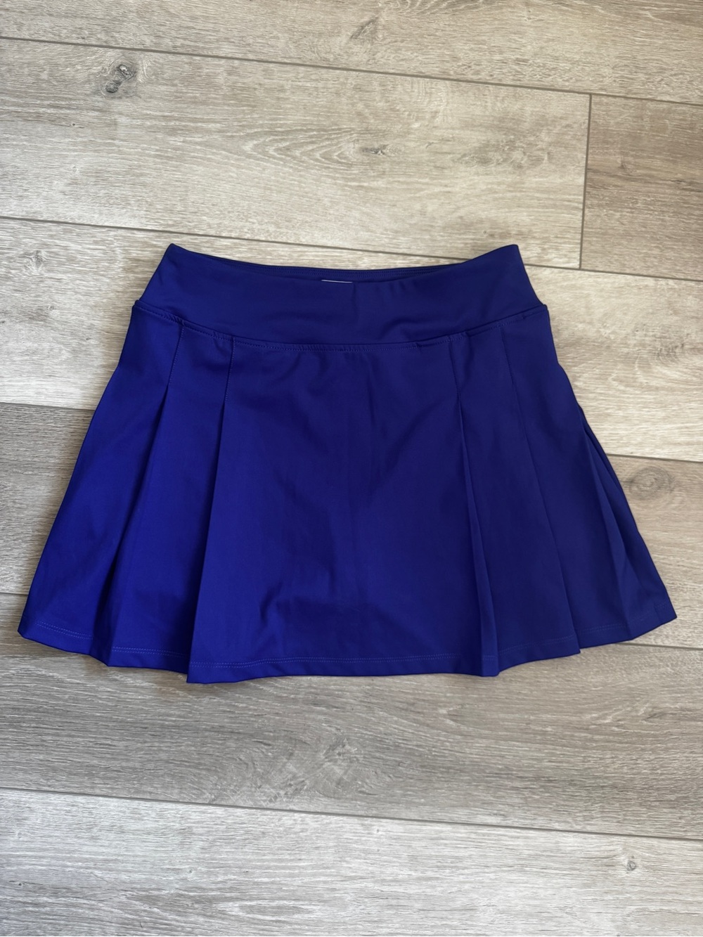 Tommy Bahama Royal Blue Pleated Golf Skater Skirt